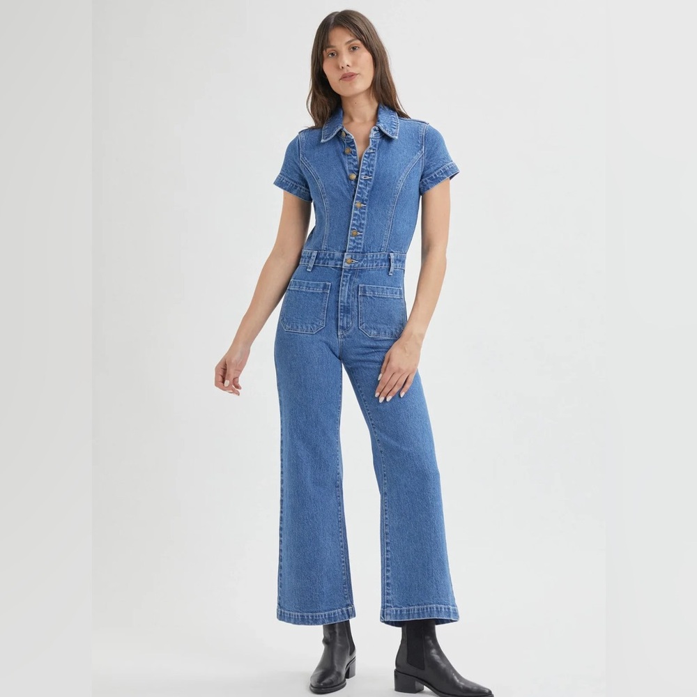 ROLLA'S Light Blue Women's Denim Jumpsuit